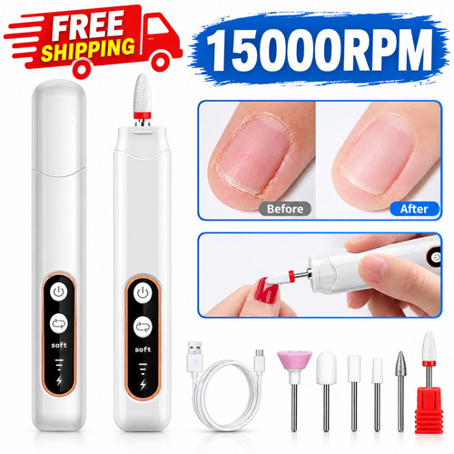 Electric nail file toe - nail,