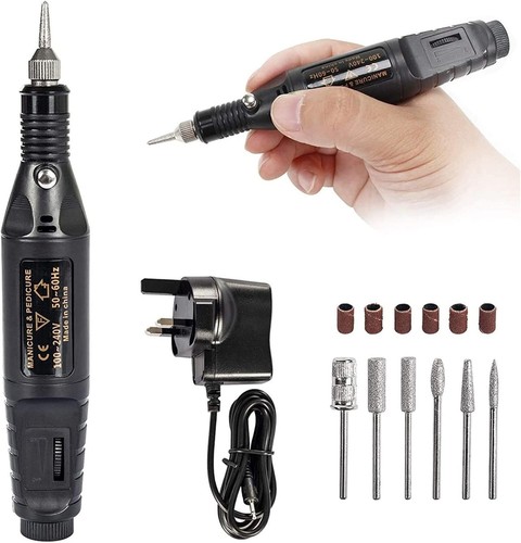 Electric nail file for thick - file,