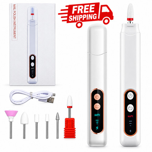 Electric nail file toe - nail,